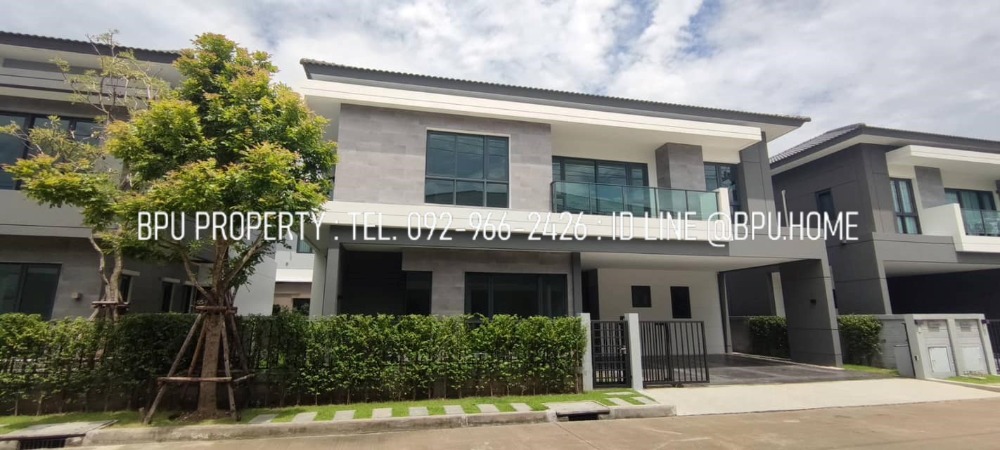 ให้เช่าบ้านบางนา แบริ่ง ลาซาล : ** ให้เช่า บ้านเดี่ยว 4 ห้องนอน ** The City บางนา ติดเมกะ บางนา โครงการใหม่