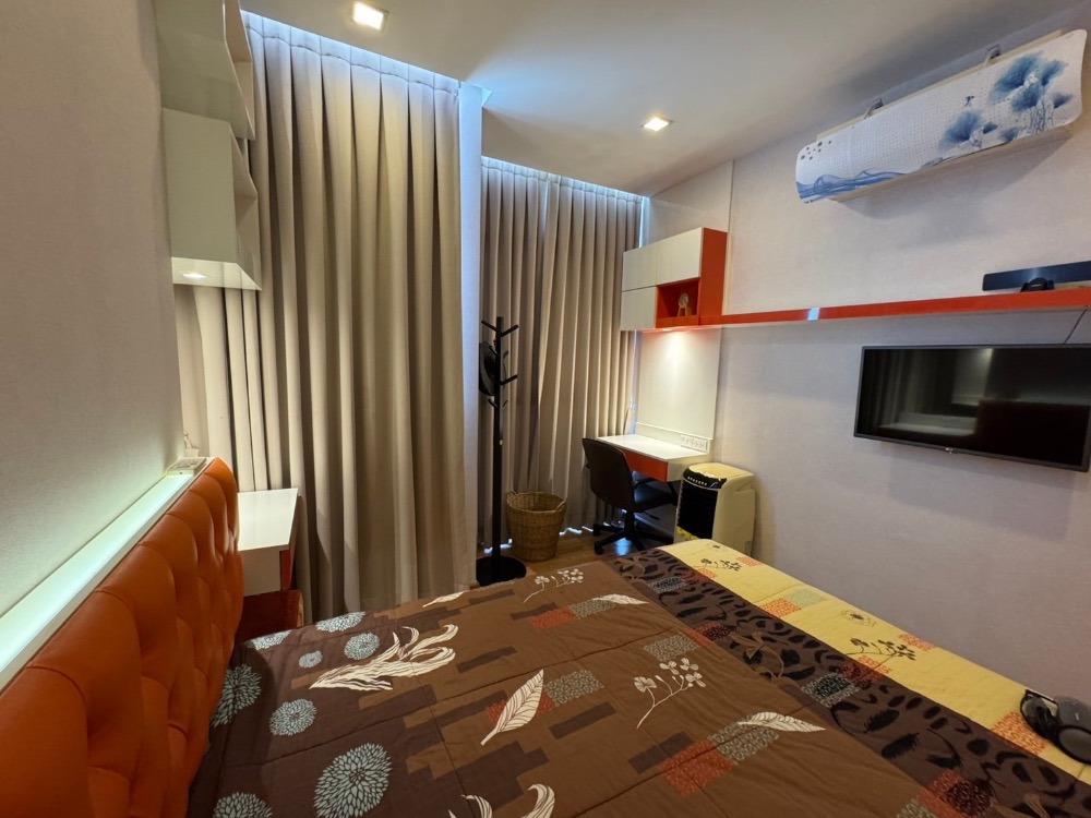 For RentCondoBangna, Bearing, Lasalle : The Coast Bangkok Bangna, beautiful room, ready to move in, fully furnished like you are living there yourself.