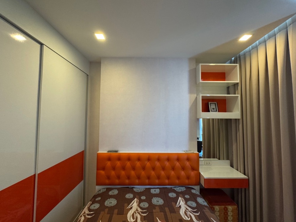 For RentCondoBangna, Bearing, Lasalle : The Coast Bangkok Bangna, beautiful room, ready to move in, fully furnished like you are living there yourself.