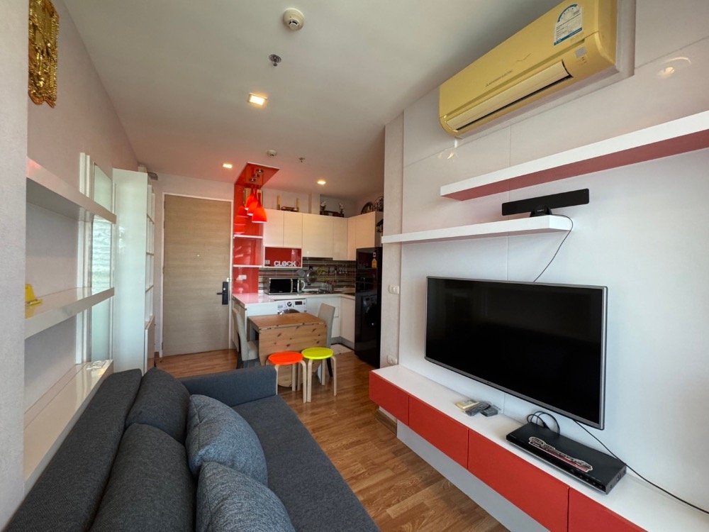 For RentCondoBangna, Bearing, Lasalle : The Coast Bangkok Bangna, beautiful room, ready to move in, fully furnished like you are living there yourself.