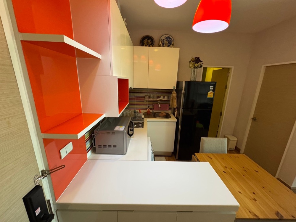 For RentCondoBangna, Bearing, Lasalle : The Coast Bangkok Bangna, beautiful room, ready to move in, fully furnished like you are living there yourself.