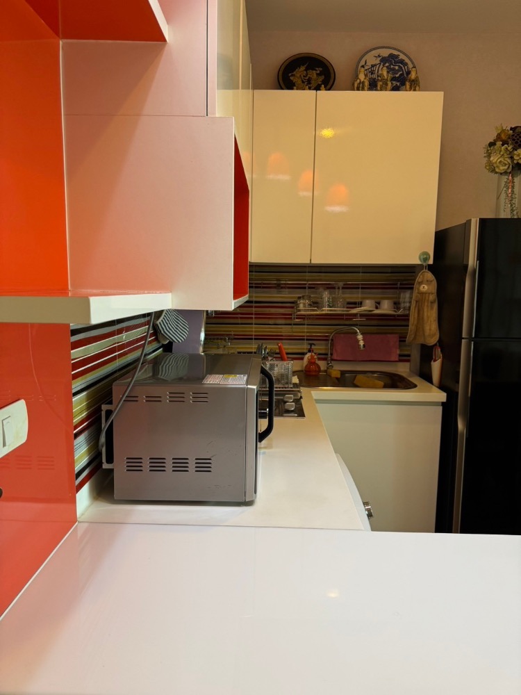 For RentCondoBangna, Bearing, Lasalle : The Coast Bangkok Bangna, beautiful room, ready to move in, fully furnished like you are living there yourself.