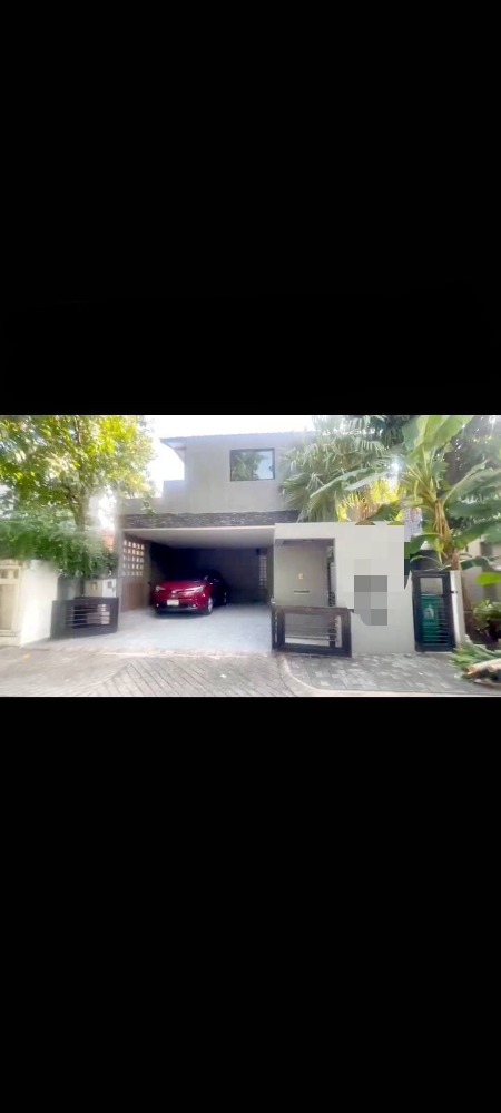 For RentHouseYothinpattana,CDC : For rent: 2-storey detached house, Noble Tara Town in Town project, with air conditioning, complete furniture, 3 bedrooms, 3 bathrooms, rental price 75,000 baht per month.