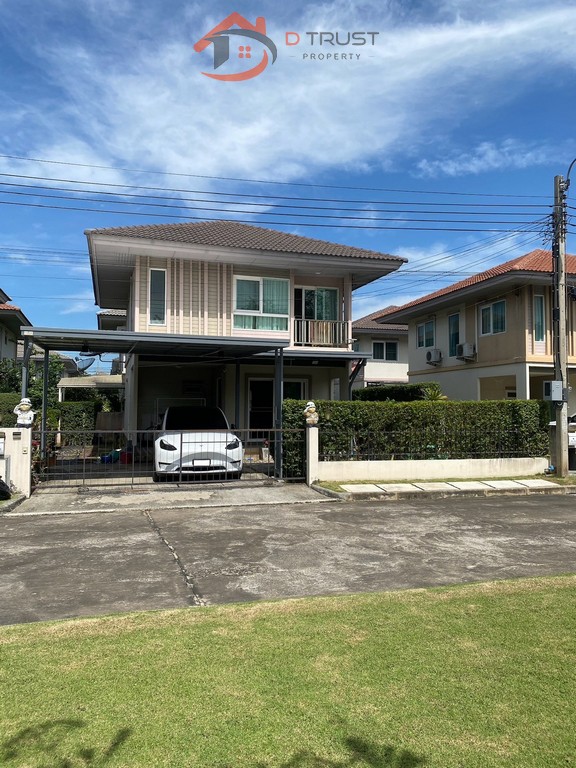 ให้เช่าบ้านบางนา แบริ่ง ลาซาล : ให้เช่าบ้านเดี่ยวพร้อมเฟอร์ หมู่บ้านคณาสิริ-บางนา กม.26 ซอยเอแบค พร้อมเข้าพักอาศัย