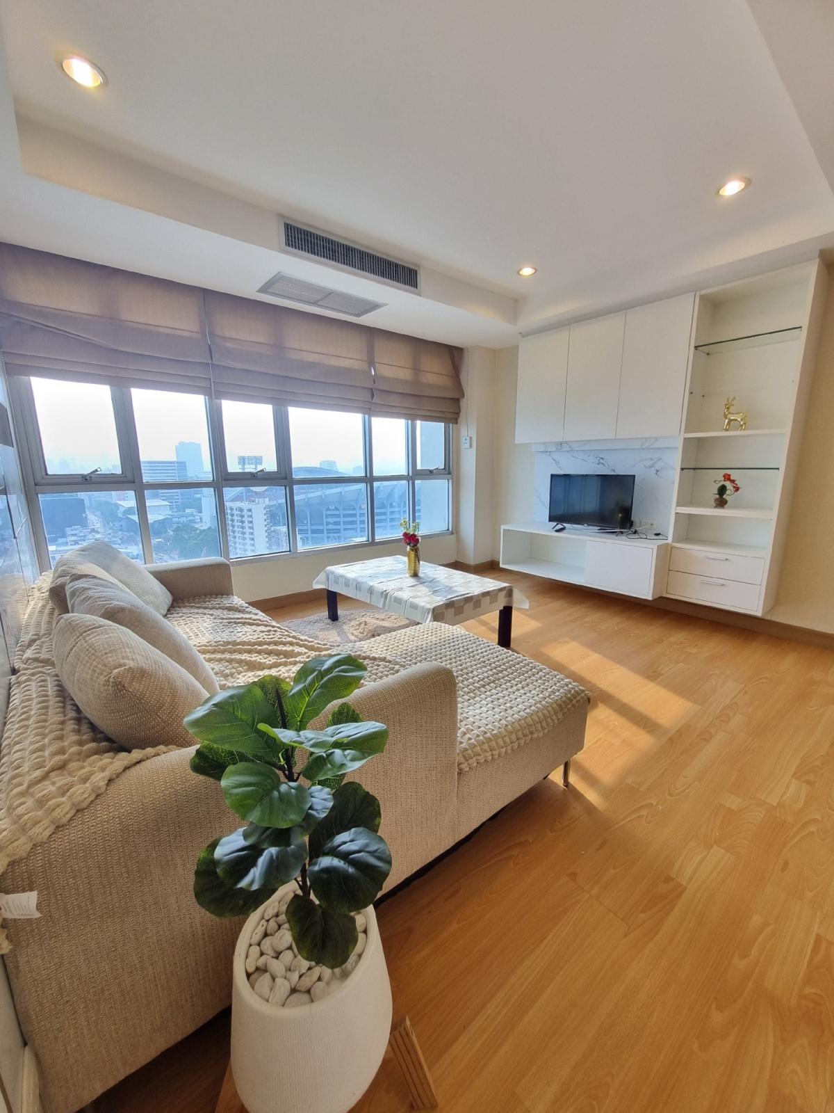 For RentCondoRamkhamhaeng, Hua Mak : Condo for rent, Inspire Place ABAC, Rama 9, 2 bedrooms, 2 bathrooms, cheapest‼️ Fully furnished room, ready to move in ✨ For rent, The Inspire Place ABAC, interested call 📲 0928242499Line paolin1