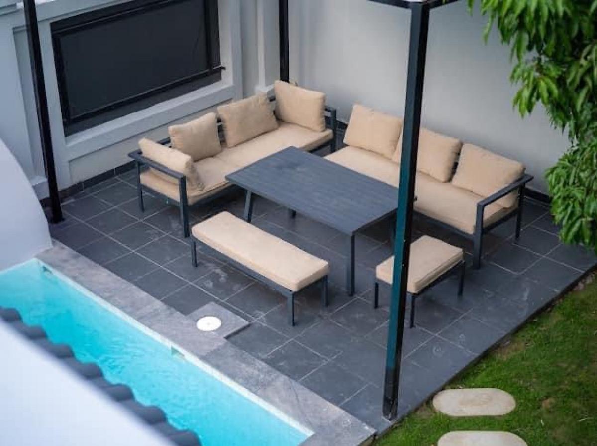 ขายพัทยา บางแสน ชลบุรี สัตหีบ : พูลวิลล่า 4 ห้องนอน 86 ตร.ว ราคา 10.5 ล้านบาท