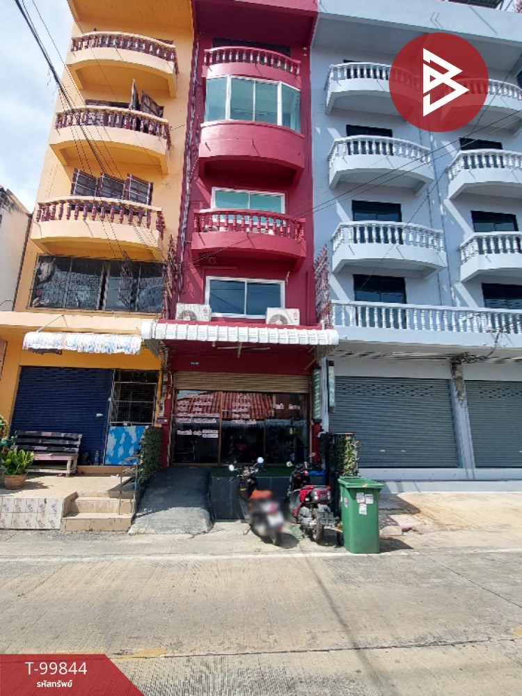 For SaleShop HouseSamut Prakan,Samrong : Commercial building for sale, 4 floors, area 16 square wah, Theparak, Samut Prakan