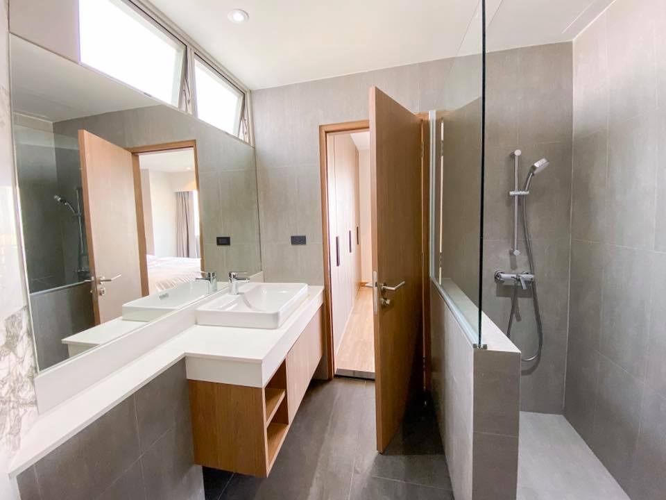 ขายคอนโดบางนา แบริ่ง ลาซาล : รหัสทรัพย์ BH0630 เอ็นเอส ทาวเวอร์ เซ็นทรัลซิตี้ บางนา  ห้องขนาด 114 ตร.ม. แบบ 3 ห้องนอน 2 ห้องน้ำ ชั้น 12