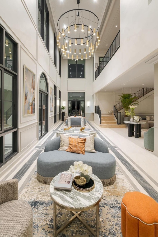 For RentHouseBangna, Bearing, Lasalle : For Rent!! Super Luxury house 5 bedroom near in Bangna-Suvarnabhumi