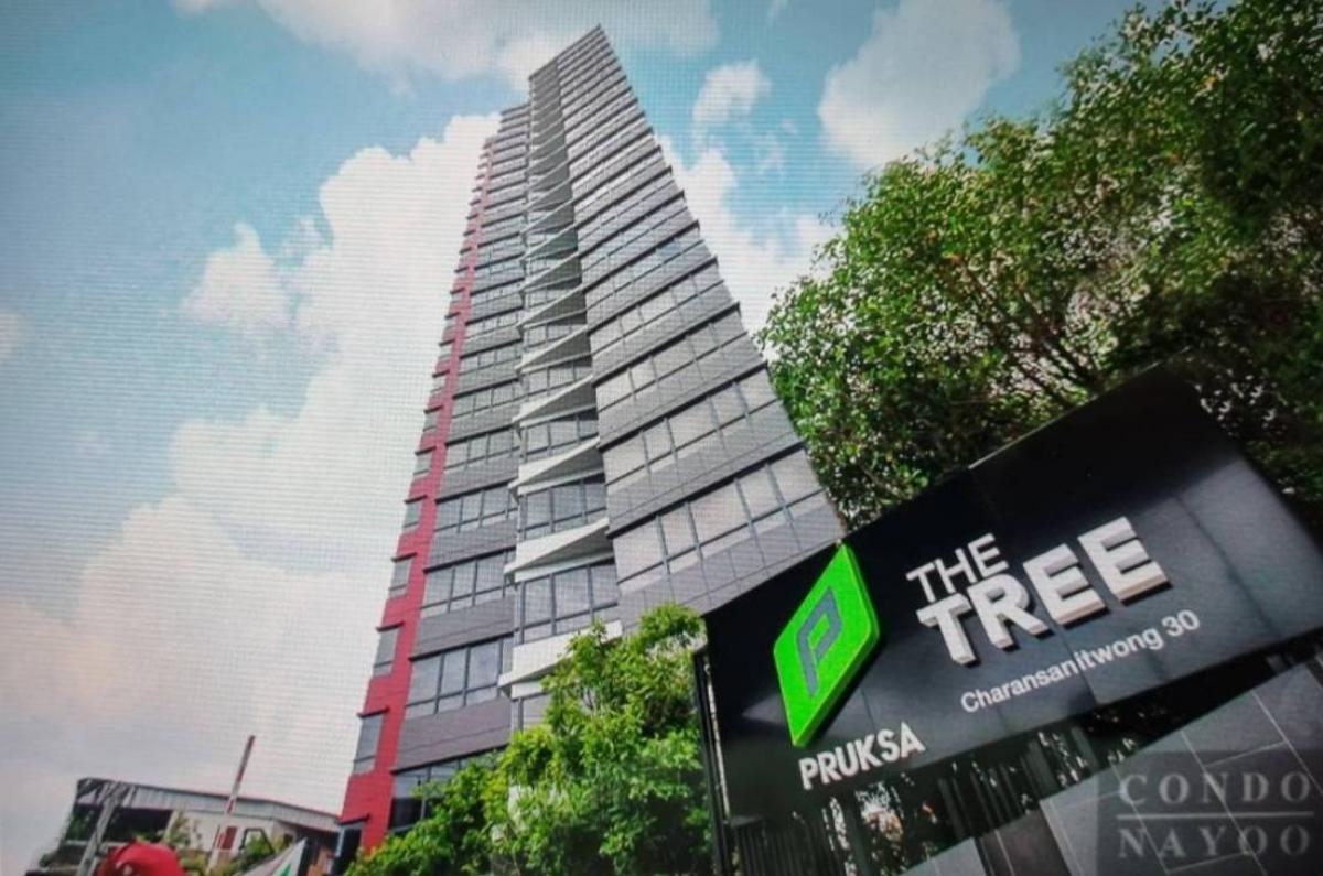 ให้เช่าคอนโดปิ่นเกล้า จรัญสนิทวงศ์ : ใช้เช่า The Tree Condo จรัญ 30 ใกล้รถไฟฟ้าสีน้ำเงิน พร้อมเข้าอยู่