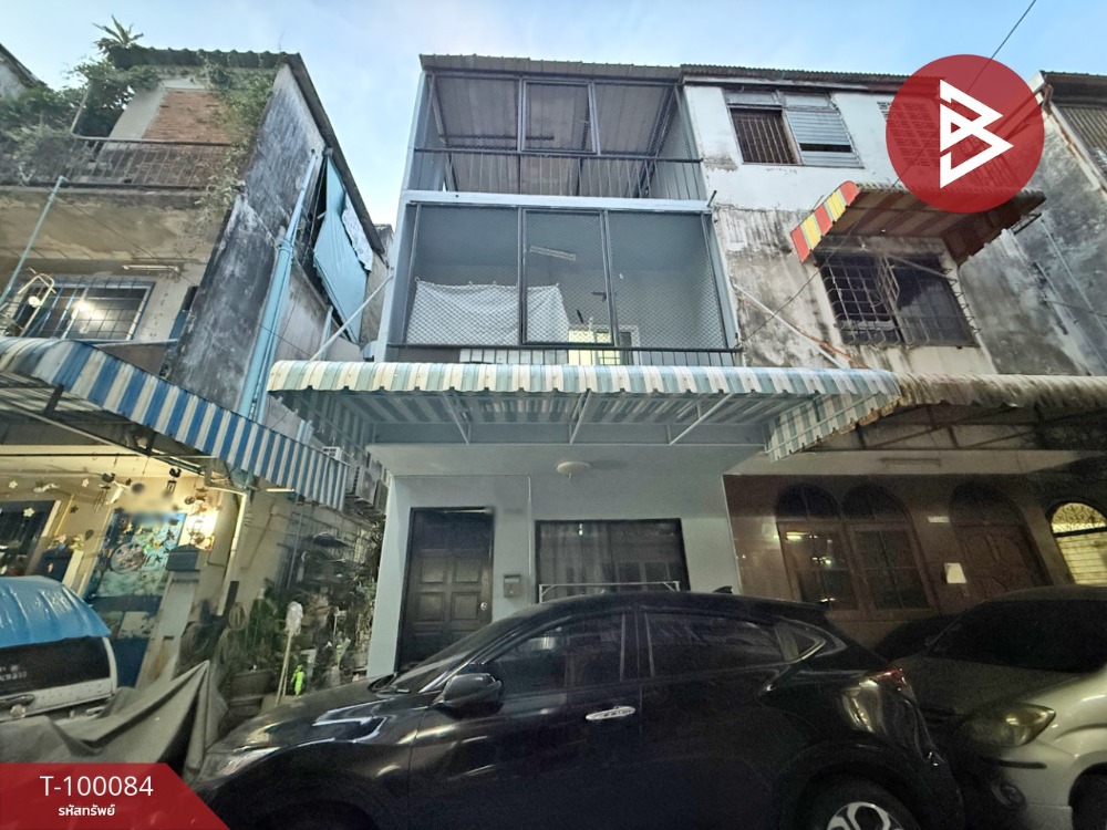 For SaleTownhomeRama3 (Riverside),Satupadit : Townhouse for sale, 3 floors, area 14.4 sq m, Yannawa, Bangkok