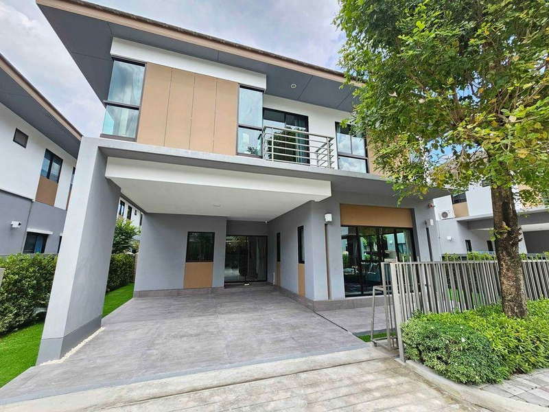 ให้เช่าบ้านลาดกระบัง สุวรรณภูมิ : For Rent Single House Chaloem Phrakiat Road Prawet BRE23201
