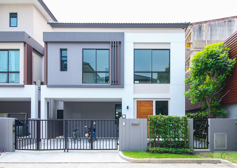 ให้เช่าบ้านเอกชัย บางบอน : ให้เช่าบ้านแฝดหรู Ninya กัลปพฤกษ์ สไตล์ Modern Tropical ใกล้เซ็นทรัลพระราม2, ติดถนนใหญ่