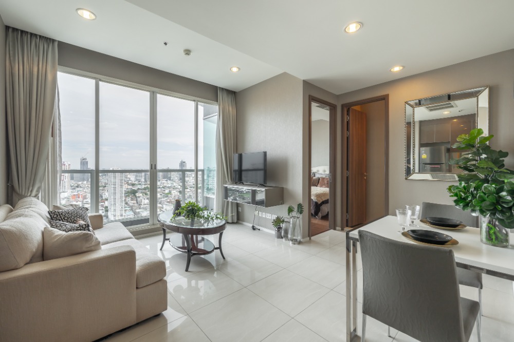 ขายคอนโดสาทร นราธิวาส : ขาย 1 ห้องนอน 45 ตร.ม. แม่น้ำ เรสซิเดนท์ คอนโดมิเนียม