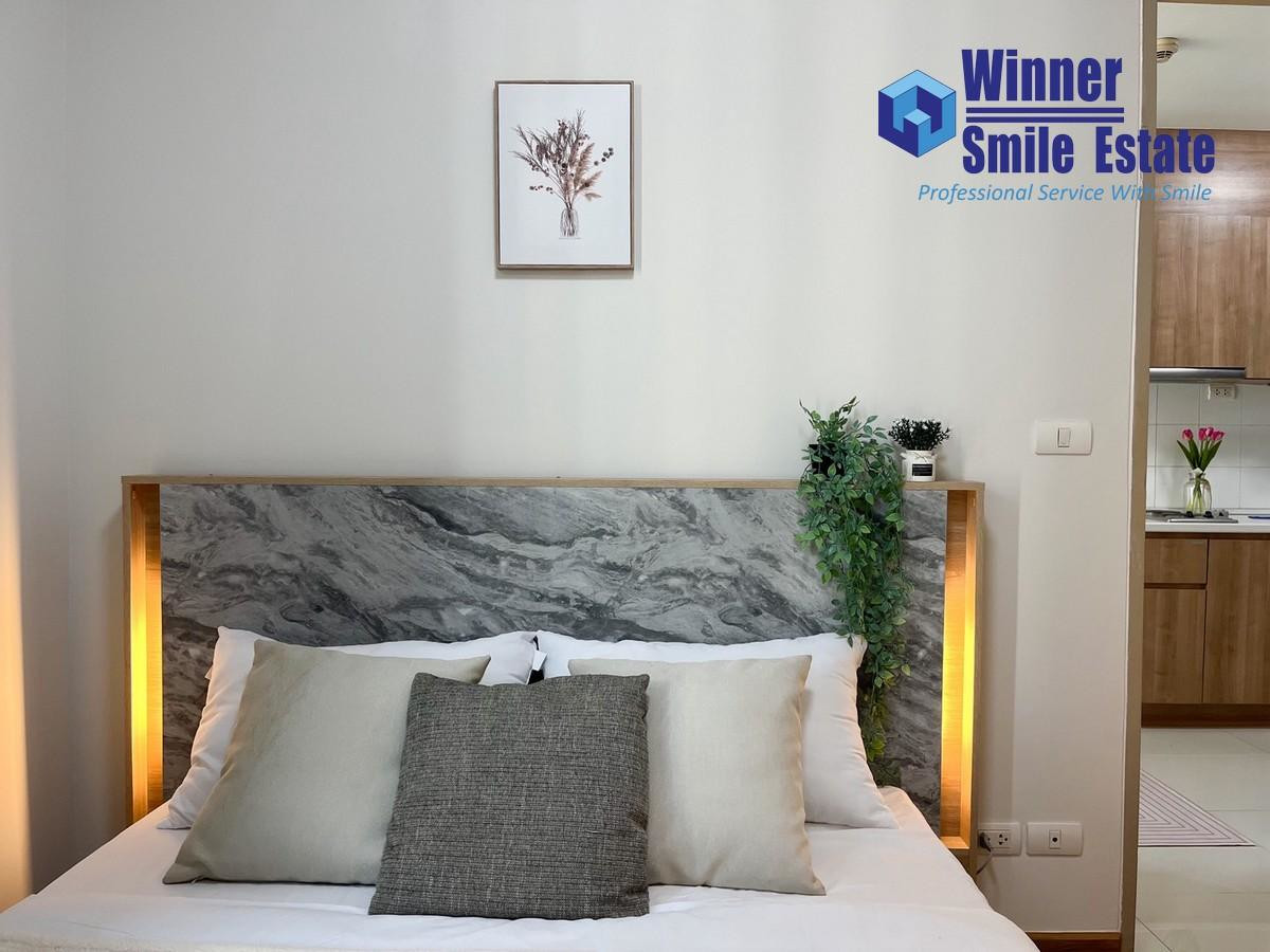 For SaleCondoOnnut, Udomsuk : Selling condo in Udom Suk, IDO, Mix Sukhumvit 103, free furniture, is really worth the BTS.