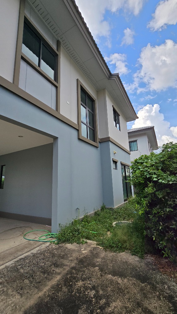 For SaleHousePathum Thani,Rangsit, Thammasat : For sale: 2-storey detached house, Phatsar Don Mueang - Phahon Yothin, corner house, 100 m. from Phahon Yothin Road, near Future Park Rangsit from Pruksa
