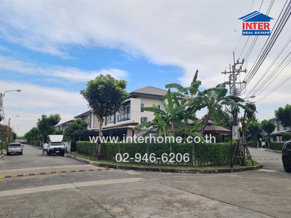 For SaleHouseThaphra, Talat Phlu, Wutthakat : 2-storey detached house, 84.8 sq.w., The City Village, Sathorn-Ratchaphruek, Soi Thet Thai 85, Kanlapaphruek Road, Ratchaphruek Road, Phasi Charoen District, Bangkok