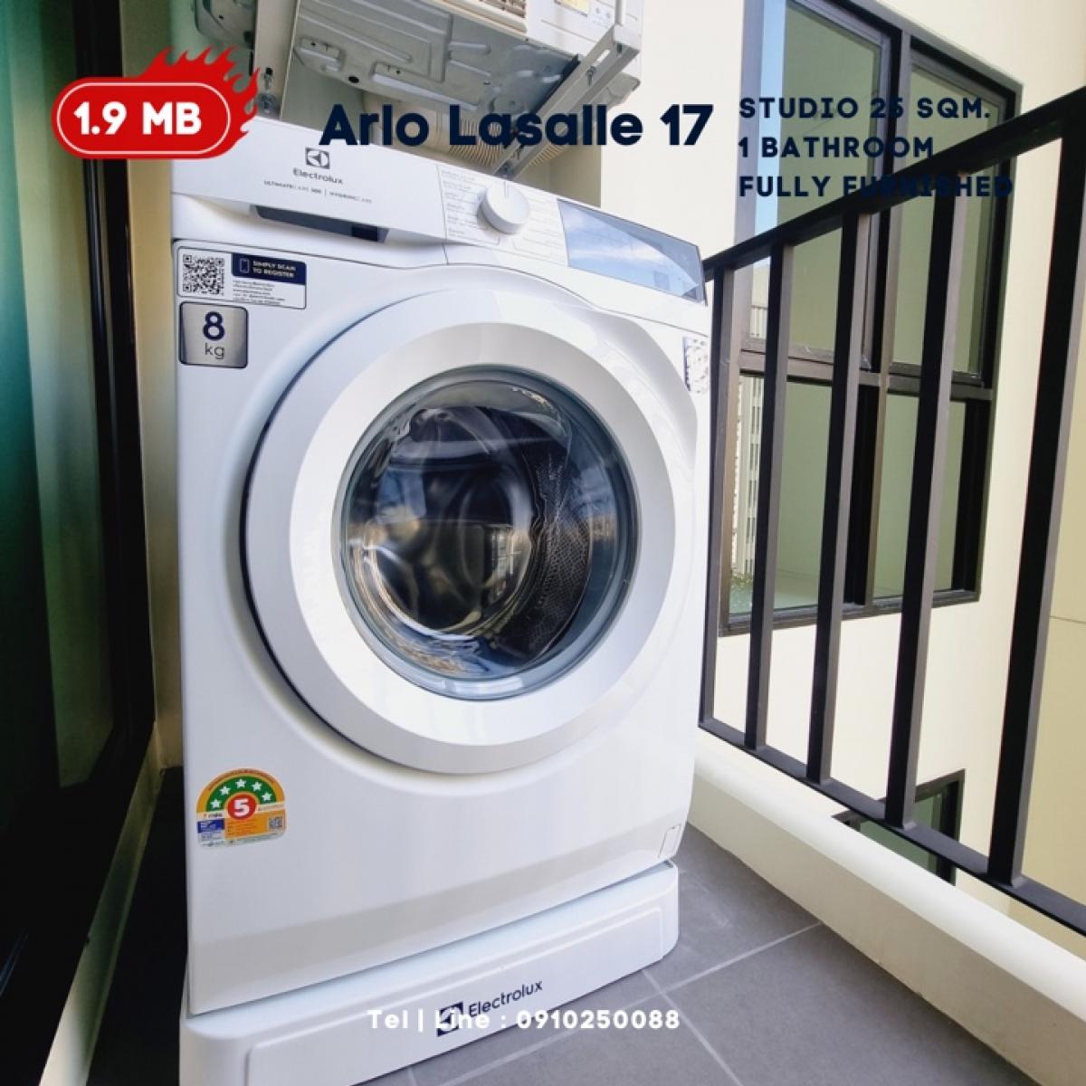 ขายคอนโดบางนา แบริ่ง ลาซาล : ✨ คอนโดมือ 1 เลี้ยงสัตว์ได้ ใกล้ BTS แบริ่ง พร้อมอยู่ เริ่มต้นเพียง 1.89 ลบ. 25 ตรม.