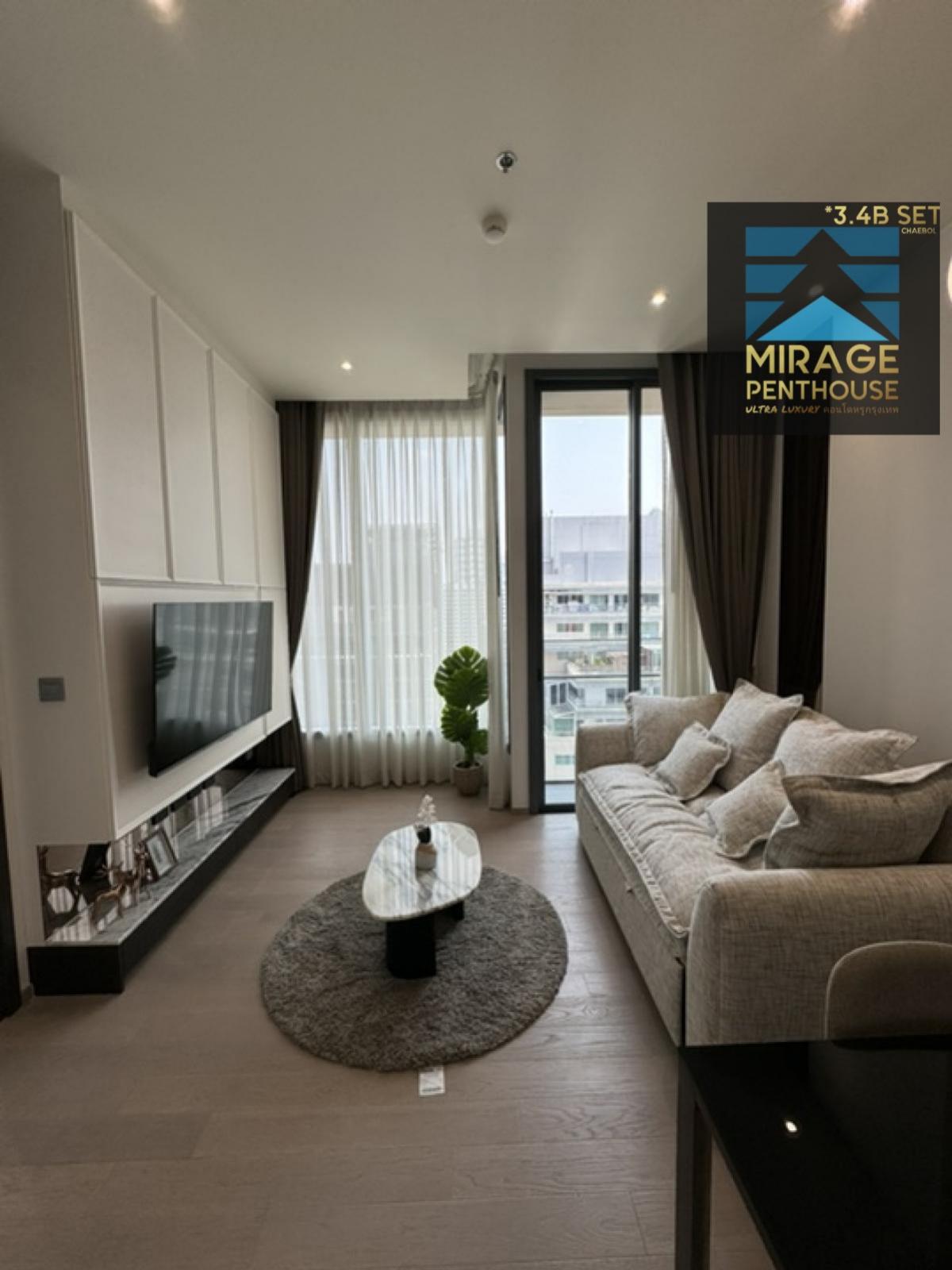 For RentCondoSukhumvit, Asoke, Thonglor : 🔥👑🅻🆄🆇🆄🆁🆈!!👑RARE!! Luxurious room, beautifully decorated!!🏦👑ULTRA LUXURY👑New luxury room, beautifully decorated✨High floor, very beautiful view🏙🎆✨ Fully furnished!!✨🔥🔥🎯【🆁🅴🅽🆃For rent】🎯THE ESSE ASOKE✅1🅱ED1✅ 46 sqm. High floor 29 (#BTS#CBD📌)🔥✨LINE:miragecondo