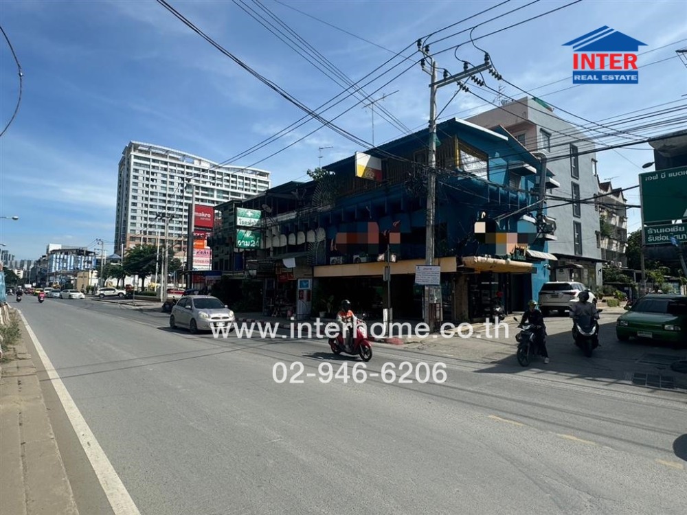 For SaleShop HouseLadprao101, Happy Land, The Mall Bang Kapi : 3-storey commercial building, 20 sq m., commercial building, Soi Ramkhamhaeng 24, Intersection 24, Ramkhamhaeng Road, Srinakarin Road, Bang Kapi District, Bangkok