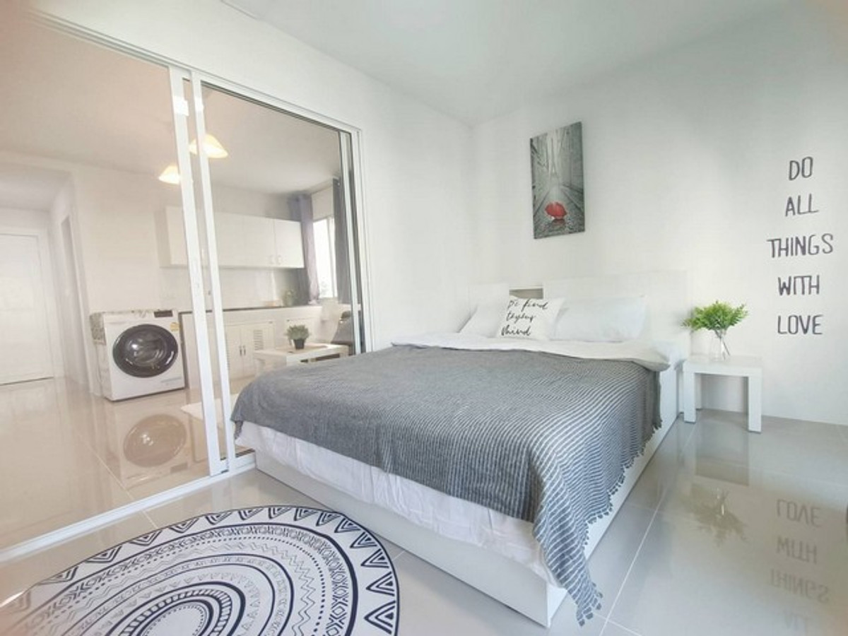 ให้เช่าคอนโดลาดพร้าว101 แฮปปี้แลนด์ : ให้เช่าคอนโดย่านลาดพร้าวรามคำแหงบางกะปิ ซิตี้วิลล่าตึกD1 ชั้น5 ห้องมุม fully furnished ใกล้BTSลาดพร้าว101 ใกล้ซอยมหาดไทย ลาดพร้าว 130 รามคำแหง 81