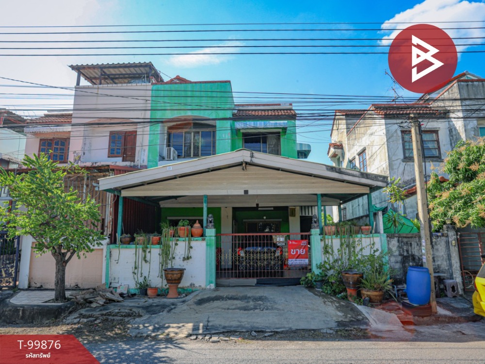 For SaleHouseSamut Prakan,Samrong : Single house for sale, Muang Ek Bang Pu Village, Samut Prakan, ready to move in