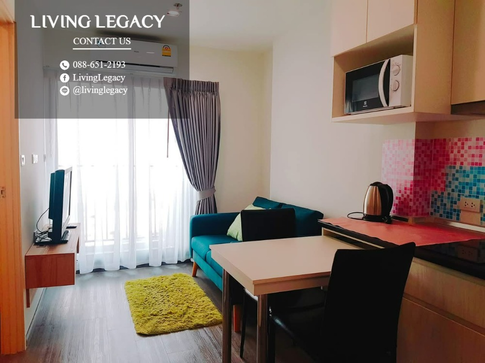For RentCondoPattanakan, Srinakarin : SNSENR Condo for rent Rich Park @ Triple Station 30 sq m. 14th floor line id : @livinglegacy