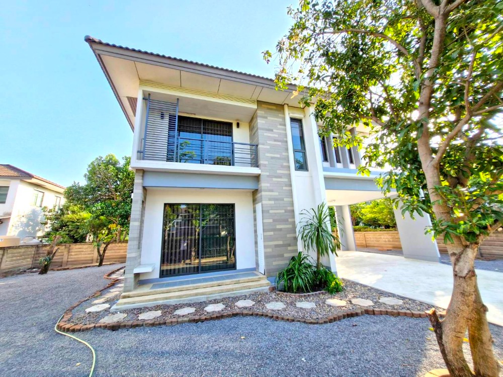 ให้เช่าบ้านนวมินทร์ รามอินทรา : ให้เช่าบ้านเดี่ยว ฮาบิเทีย ปัญญารามอินทรา 2 โครงการคุณภาพ ร่มรื่น พื้นที่กว้าง