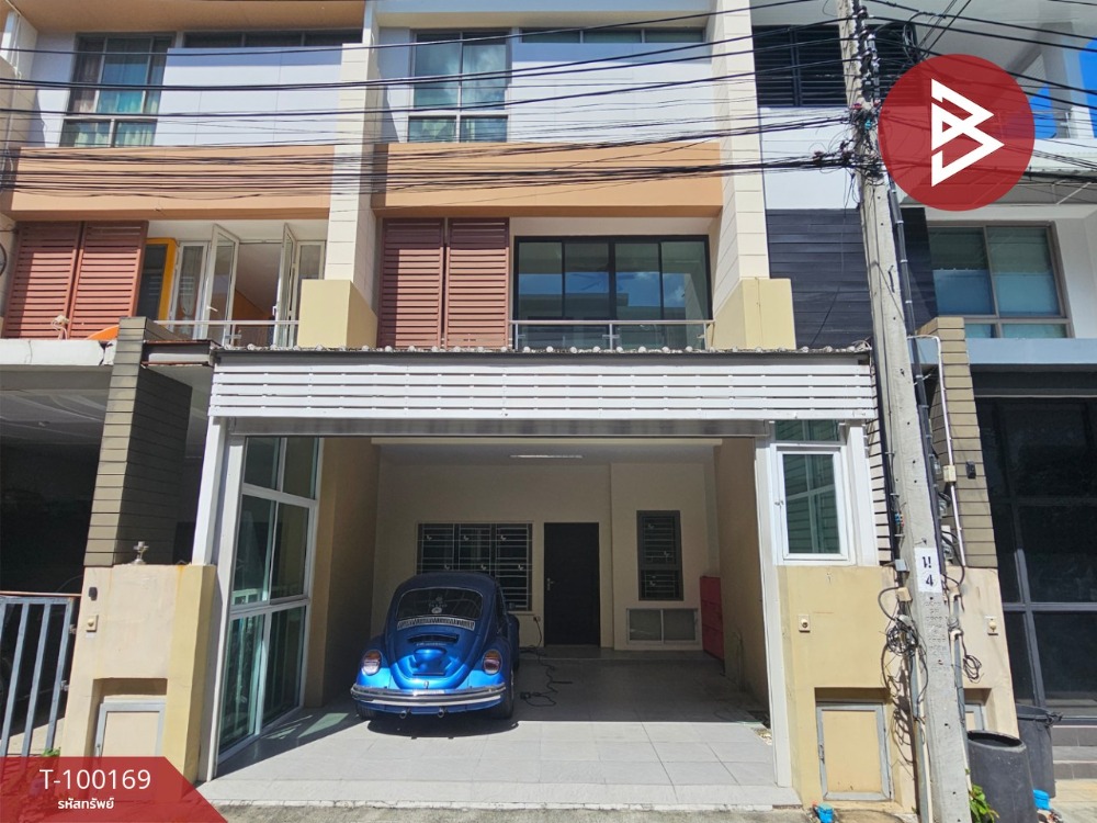 For SaleTownhomeChaengwatana, Muangthong : Townhouse for sale or rent, 3 floors, Pattra Mo Town Village, Chaeng Watthana 19 (Pattra Mo Town), Pak Kret, Nonthaburi