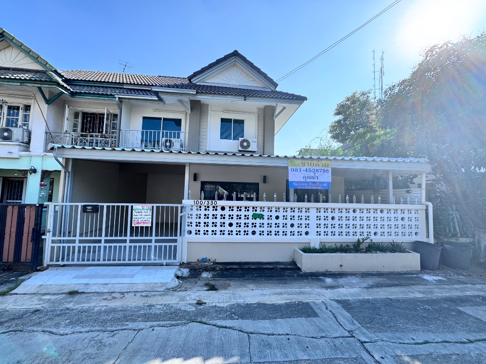 ขายบ้านนนทบุรี บางใหญ่ บางบัวทอง : ขายด่วนบ้านแฝด พฤกษา 19 บางบัวทอง