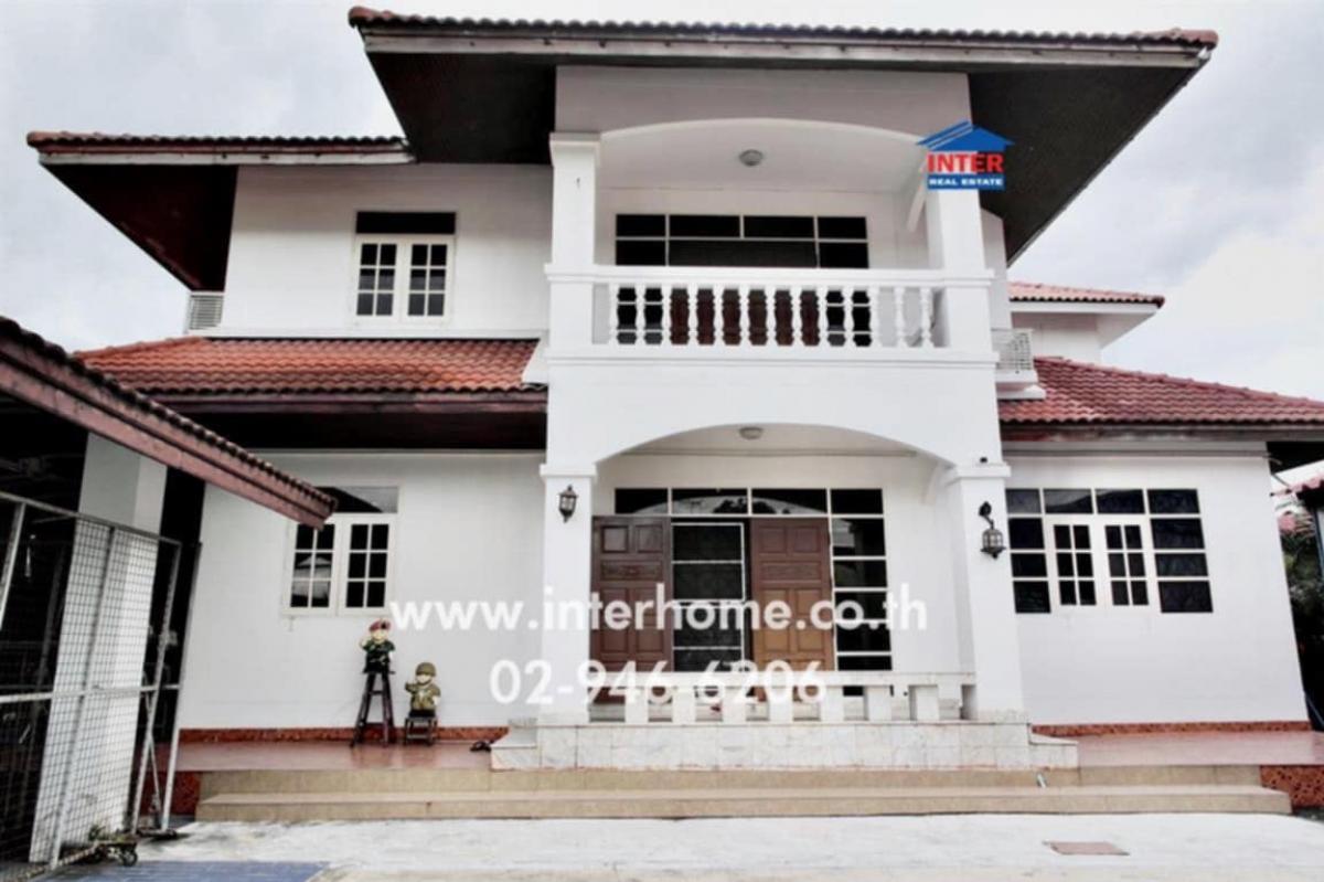 For SaleHouseLadprao101, Happy Land, The Mall Bang Kapi : 2-storey detached house, 139 sq m., Srinakorn Phatthana Village, Soi Nawamin 24 (Soi Uthen 17/7), Nawamin Road, Bueng Kum District, Bangkok