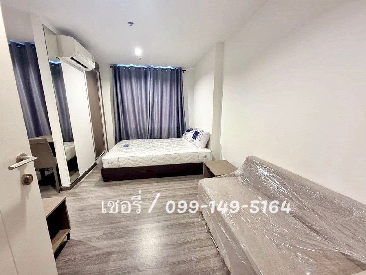 For RentCondoSamut Prakan,Samrong : Rent The Trust Condo @ BTS ERAWAN, corner room, garden, garden and wind train. Very good. There are no buildings with furniture. The central part is full. Condo, electric train / call 099-149-5164