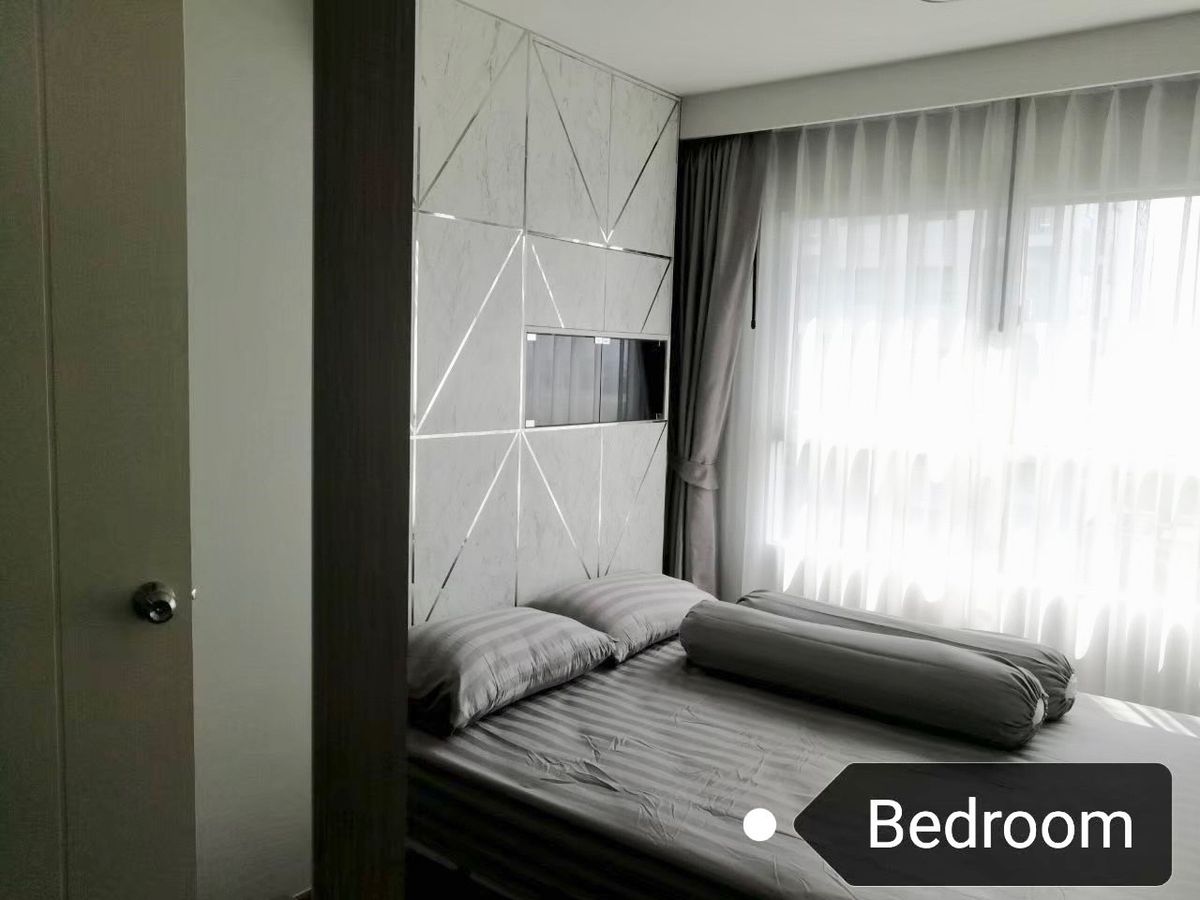 ให้เช่าคอนโดสมุทรปราการ สำโรง : เช่า The Trust Condo @ BTS Erawan ห้องสวย บิ้วอินจัดเต็ม ลมดี วิวแม่น้ำ พร้อมเฟอร์นิเจอร์ ส่วนกลางจัดเต็ม ติดBTSเอราวัณ / โทร 099-149-5164