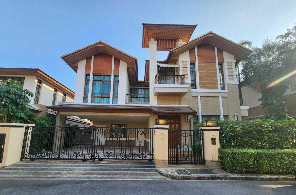 For RentHouseOnnut, Udomsuk : 🏡Single house 4 bed FOR RENT: Moo Baan Sansiri Sukhumvit 67 🏡