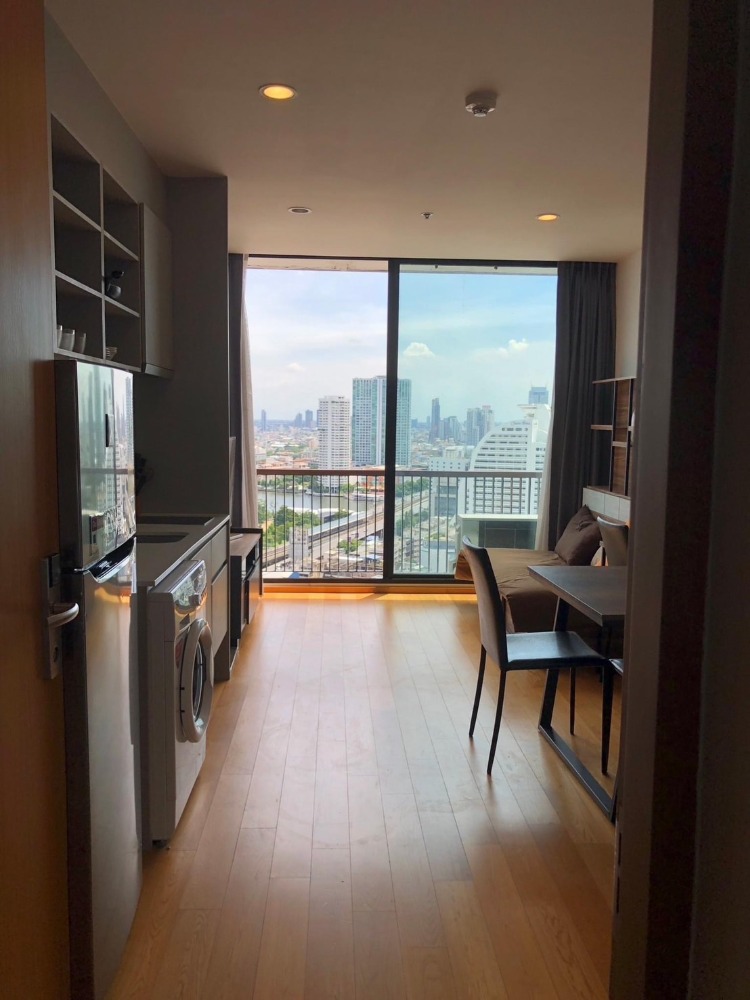 ให้เช่าคอนโดสาทร นราธิวาส : ให้เช่า 📍 Noble Revo Silom 📍 เฟอร์นิเจอร์ และ เครื่องใช้ไฟฟ้าครบ ใกล้ BTS สุรศักดิ์