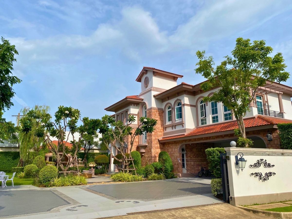 ขายบ้านบางนา แบริ่ง ลาซาล : ไซส์ใหญ่สุด 🔥 ราคาดีสุดในนันทวัน บางนา กม.7  🔥 แปลงใหญ่ Size L Plus 246.4 ตรว.