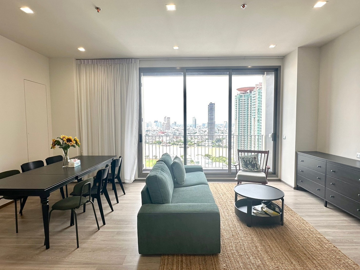 For RentCondoSathorn, Narathiwat : Condo for rent: RHYTHM Charoenkrung Pavillion, Chao Phraya River view | near Shrewsbury International School