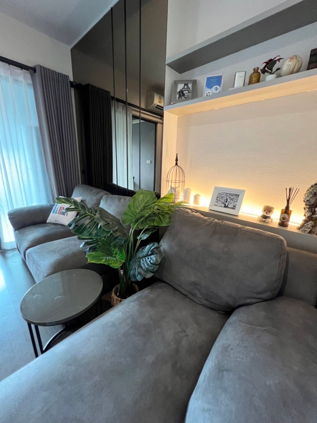 ให้เช่าคอนโดอ่อนนุช อุดมสุข : ให้เช่า Ideo S93 ห้องใหม่ 1 bedroom Bath 17 ,000 ติด BTS Bangchak 1 station Onnut