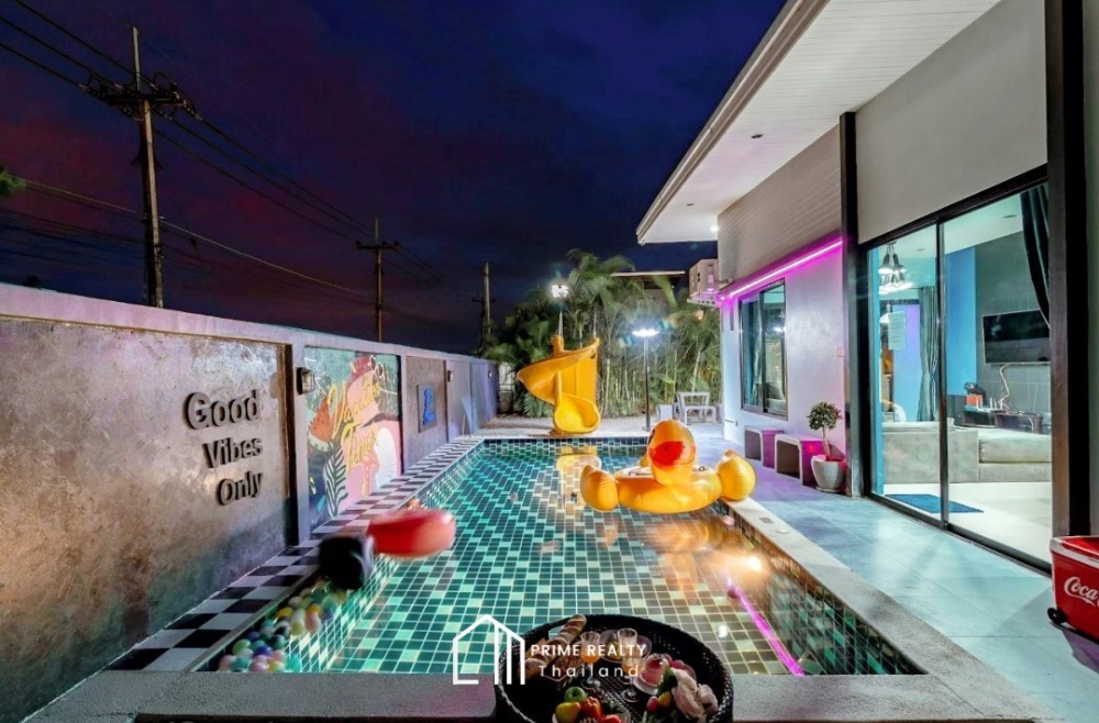 ขายหัวหิน ประจวบคีรีขันธ์ : ขายบ้านสวยพร้อมสระส่วนตัว เฟอร์นิเจอร์ครบใกล้โครงการศุภาลัยลากูนหัวหิน ราคาถูกมาก