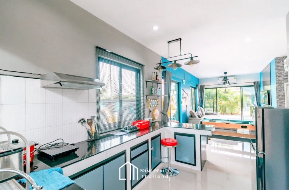 ขายหัวหิน ประจวบคีรีขันธ์ : ขายบ้านสวยพร้อมสระส่วนตัว เฟอร์นิเจอร์ครบใกล้โครงการศุภาลัยลากูนหัวหิน ราคาถูกมาก