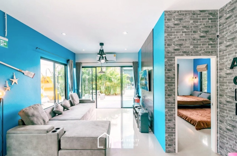 ขายหัวหิน ประจวบคีรีขันธ์ : ขายบ้านสวยพร้อมสระส่วนตัว เฟอร์นิเจอร์ครบใกล้โครงการศุภาลัยลากูนหัวหิน ราคาถูกมาก