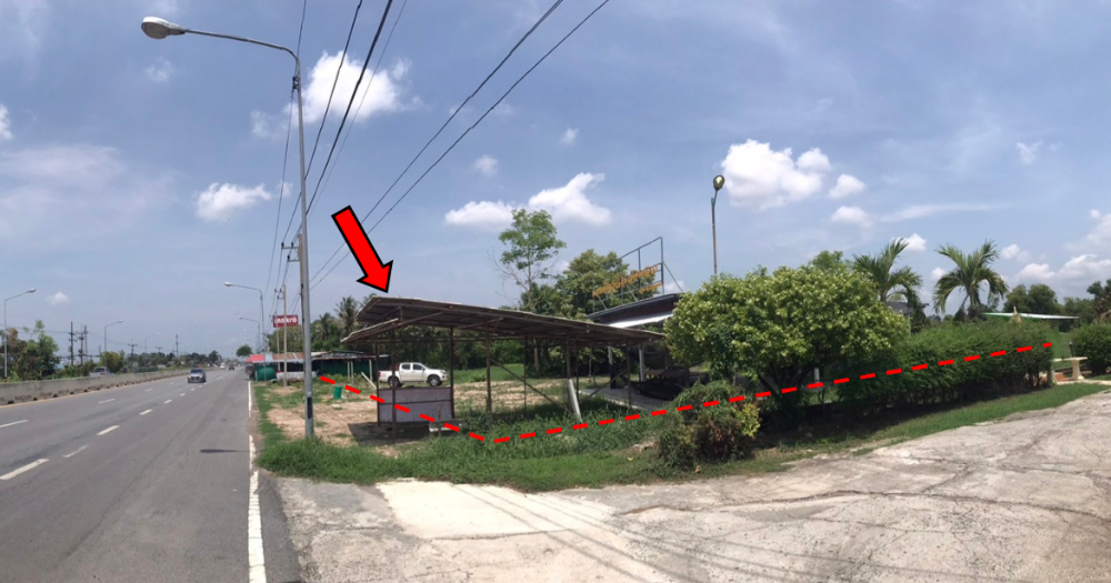 For SaleLandNakhon Nayok : ✅ Land area 11 rai 3 ngan 60 sq m. on Nakhon Nayok-Namtok Sarika Road 🔥 Ready to provide loan services 💥