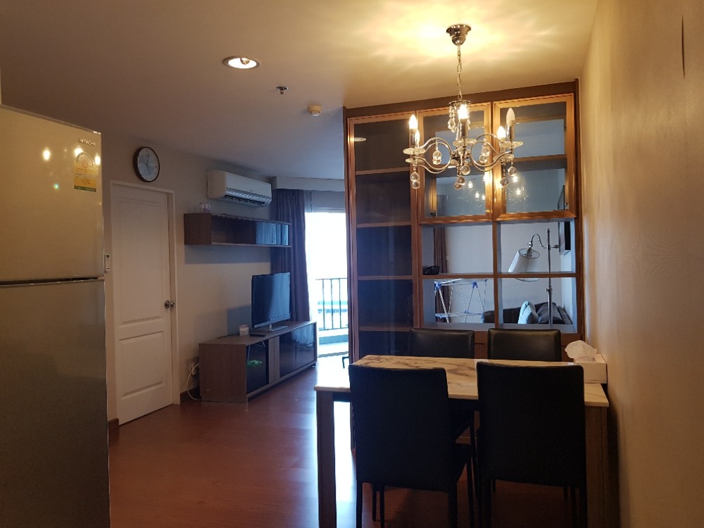 For RentCondoRama9, Petchburi, RCA : Available  NOW, for rent, 2 bedrooms, Condo Belle Grand Rama 9 **Beautiful room, built-in furniture**