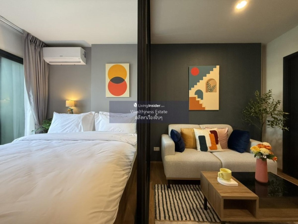 ขายคอนโดลาดพร้าว เซ็นทรัลลาดพร้าว : 𝗧𝗵𝗲 𝗟𝗶𝗻𝗲 𝗩𝗶𝗯𝗲 | 1 🛌 1 🛁 32.98 ตร.ม. เพียง 3.89 ลบ. นัดชมโครงการ 086-795-9997(จิมมี่)