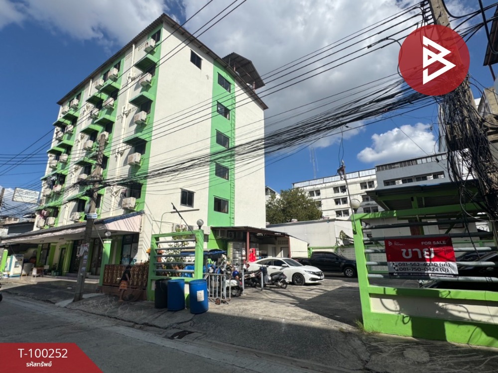 For SaleHotel&Apartment BusinessRatchadapisek, Huaikwang, Suttisan : For sale: 6-storey apartment building, Pracha Uthit Road, area 1 ngan 62 sq m, Huai Khwang, Bangkok