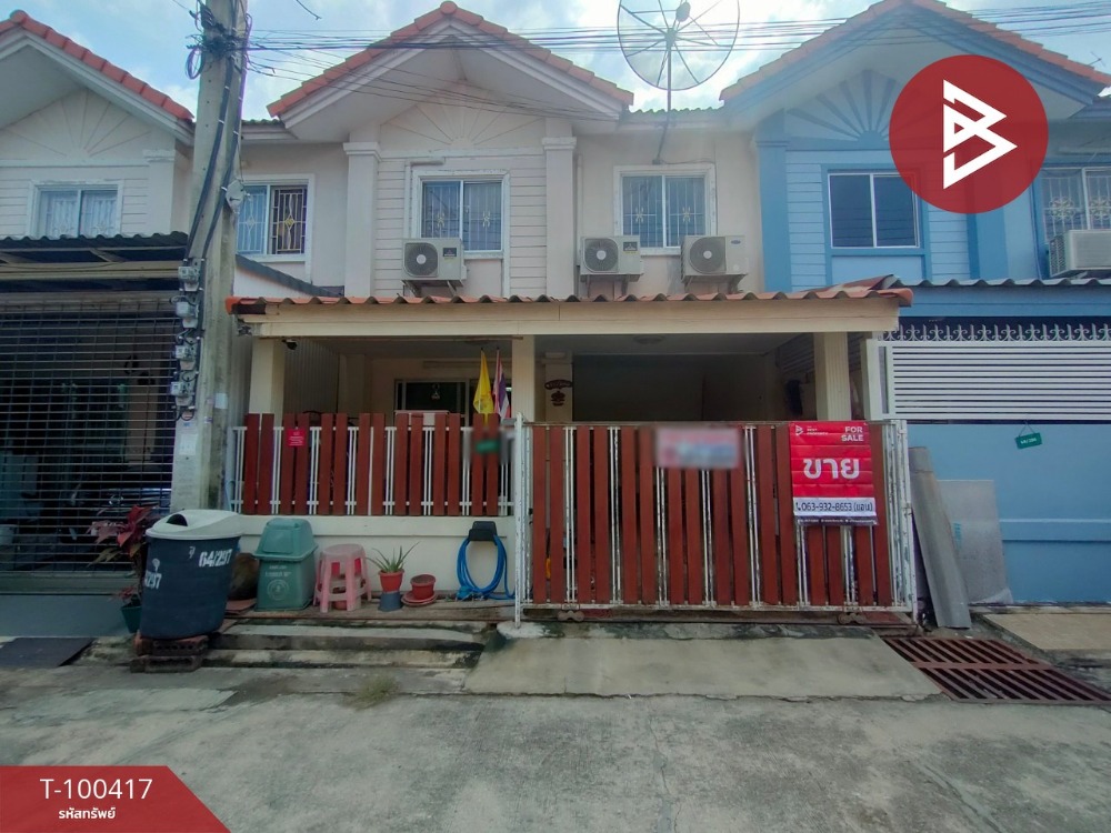 For SaleTownhomeNonthaburi, Bang Yai, Bangbuathong : Townhouse for sale, Pruksa Village 37, Bang Yai, Nonthaburi
