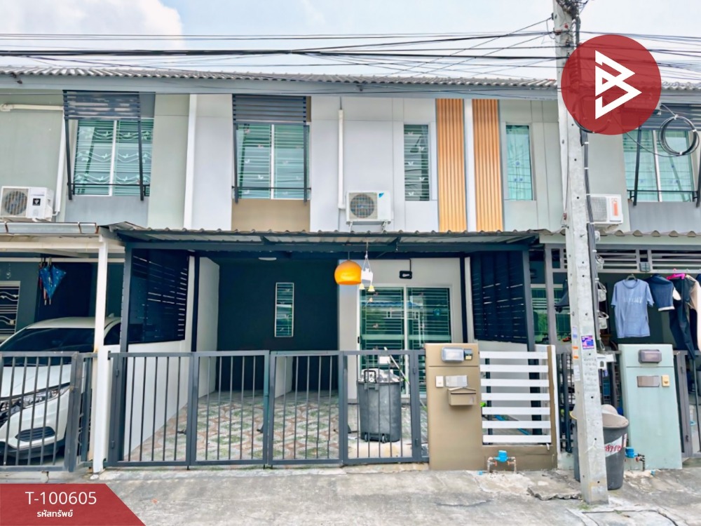 ขายทาวน์โฮมสมุทรปราการ สำโรง : ขายทาวน์เฮ้าส์ หมู่บ้านพฤกษา 87/2 ศรีนครินทร์-บางนา สมุทรปราการ