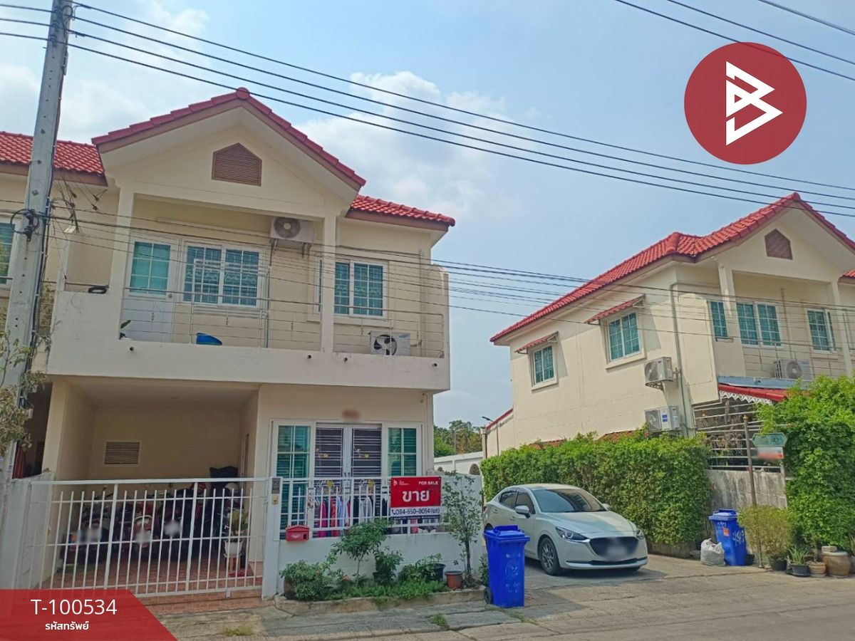For SaleTownhomeSamut Prakan,Samrong : Townhouse for sale, Fueang Fa Villa Village 17, Phase 1, Phraeksa, Samut Prakan