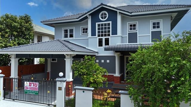 ขายบ้านมหาชัย สมุทรสาคร : 🏠บ้านเดี่ยว 79 วา หลังใหญ่ ตกแต่งใหม่ ครัวนอก ครัวในบิวท์อิน พร้อมอยู่ คุณภาพมือ1
