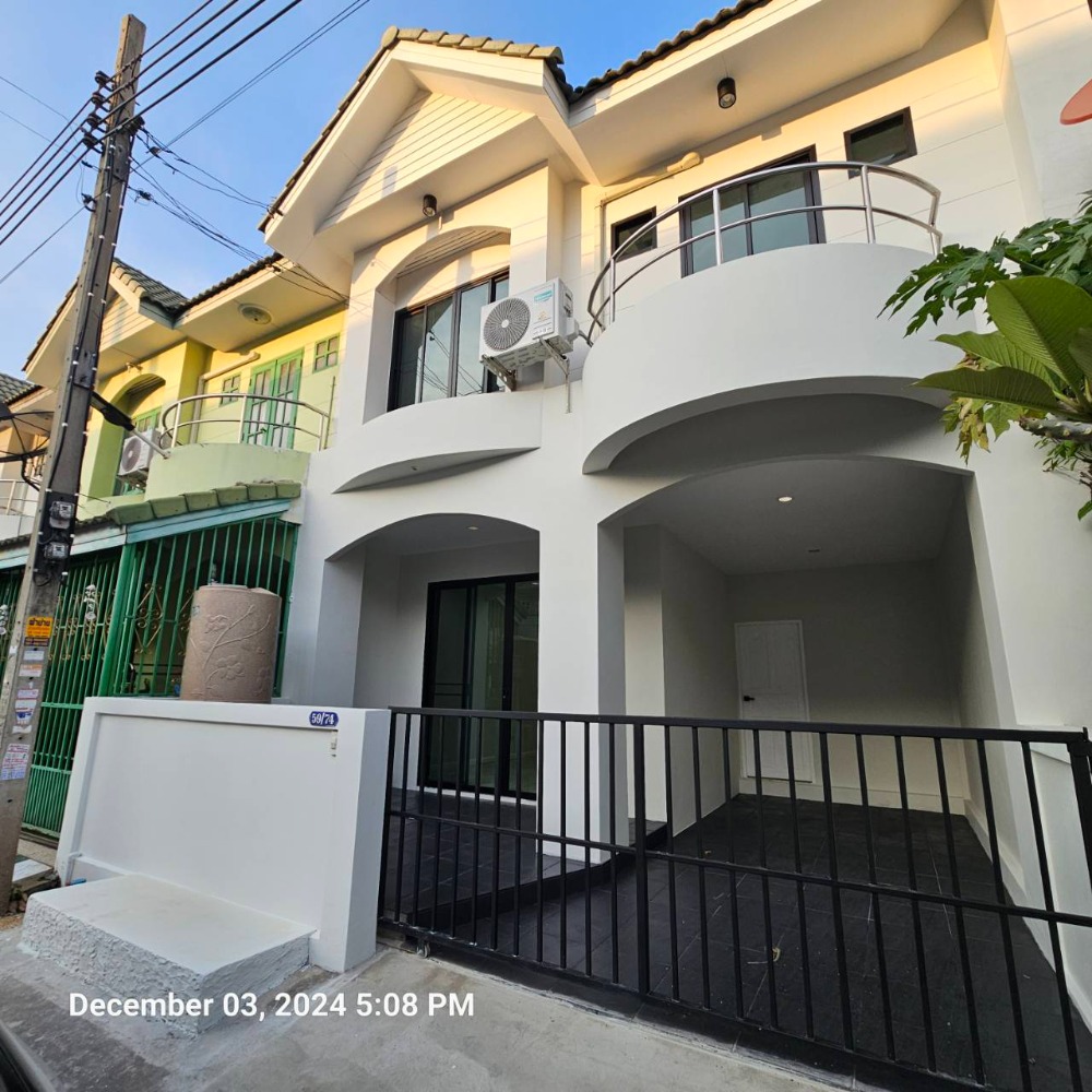 ให้เช่าทาวน์โฮมนนทบุรี บางใหญ่ บางบัวทอง : ให้เช่าบ้าน ทาวเฮ้าส์ 2 ชั้น 4ห้องนอน 3 ห้องน้ำ ใกล้แหล่งชุมชน ถนนกว้าง เพื่อนบ้านเป็นมิตร